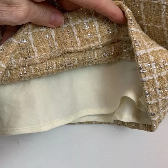 Sandro Mina Chambray & Metallic Tweed Dress - Picture 12 of 16